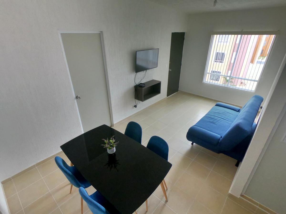 شقة Departamento Equipado كانكون المظهر الخارجي الصورة