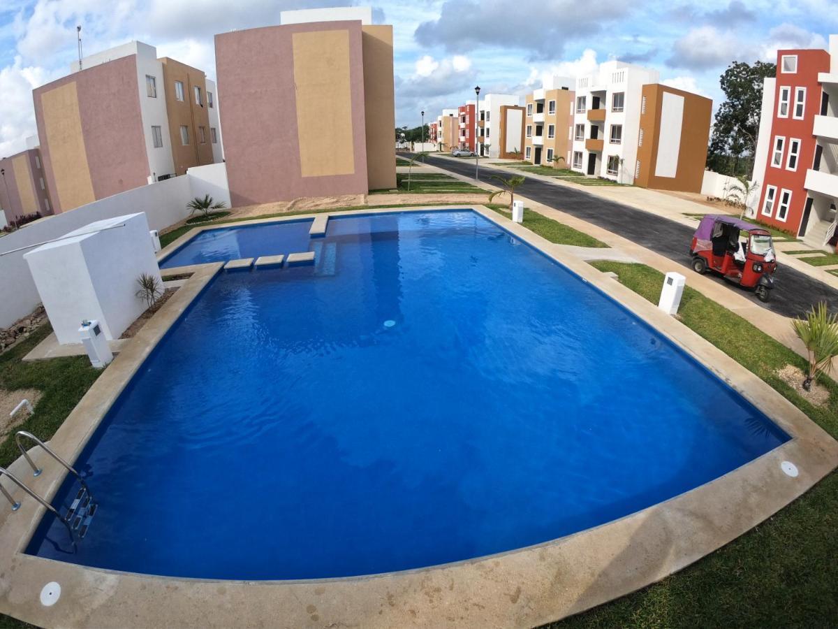شقة Departamento Equipado كانكون المظهر الخارجي الصورة